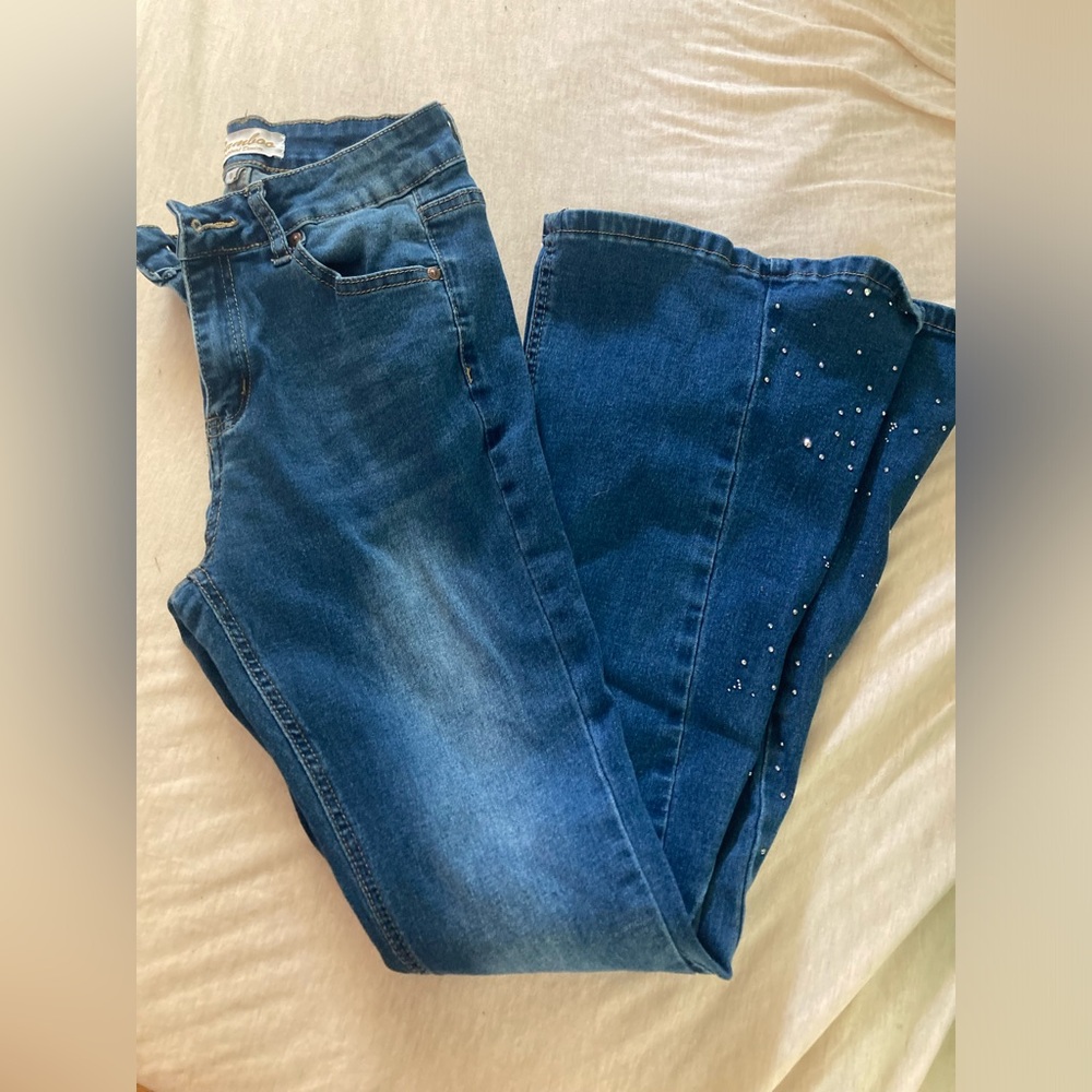 Bamboo junior’s flare jeans (size 9)
